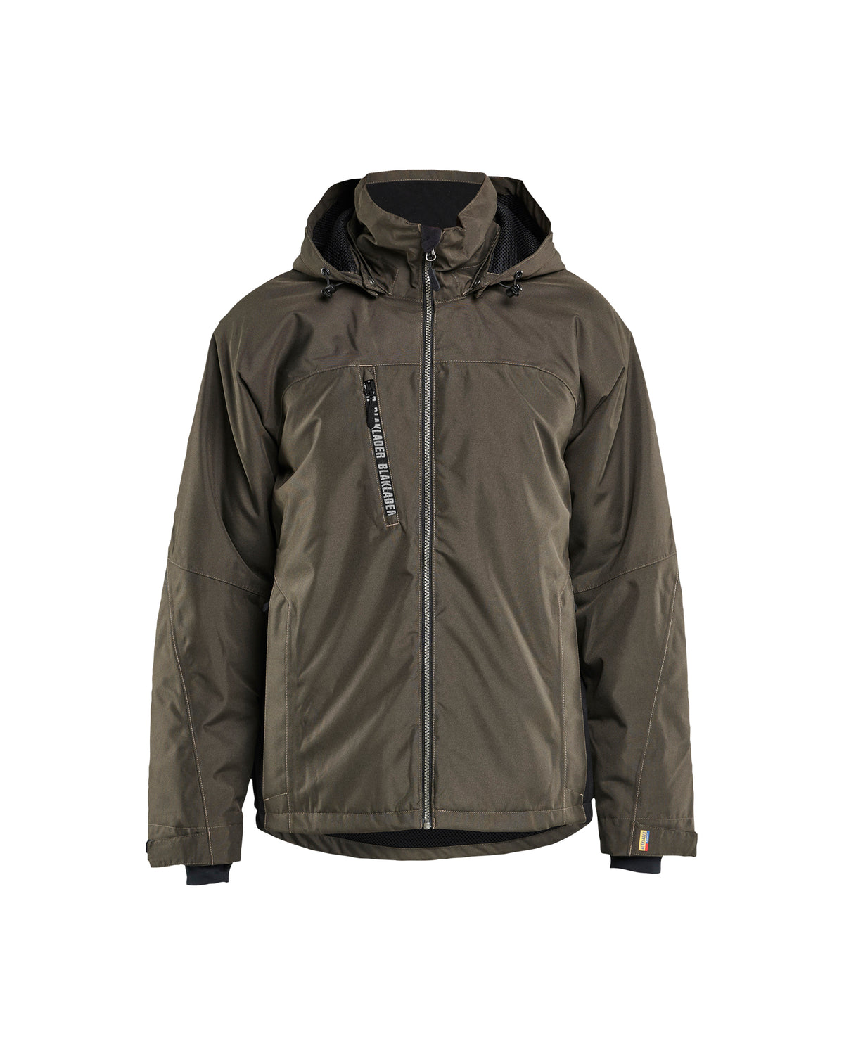 Lichtgewicht winterjas 4890 - groen/zwart