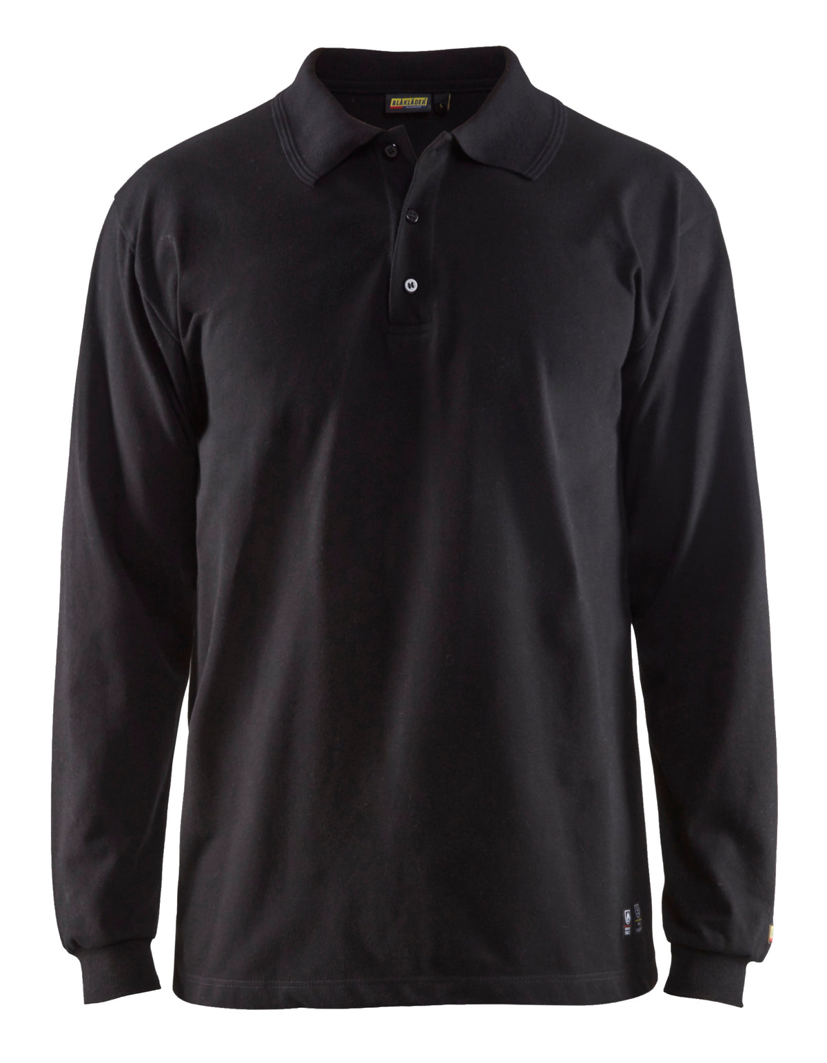 Poloshirt Vlamvertragend 33741741 - Zwart