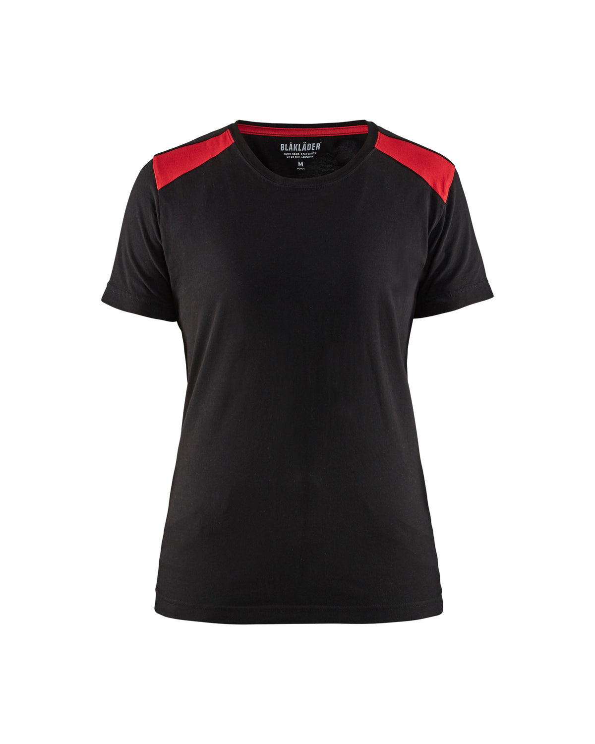 T-shirt Dames 3479 - Zwart/Rood