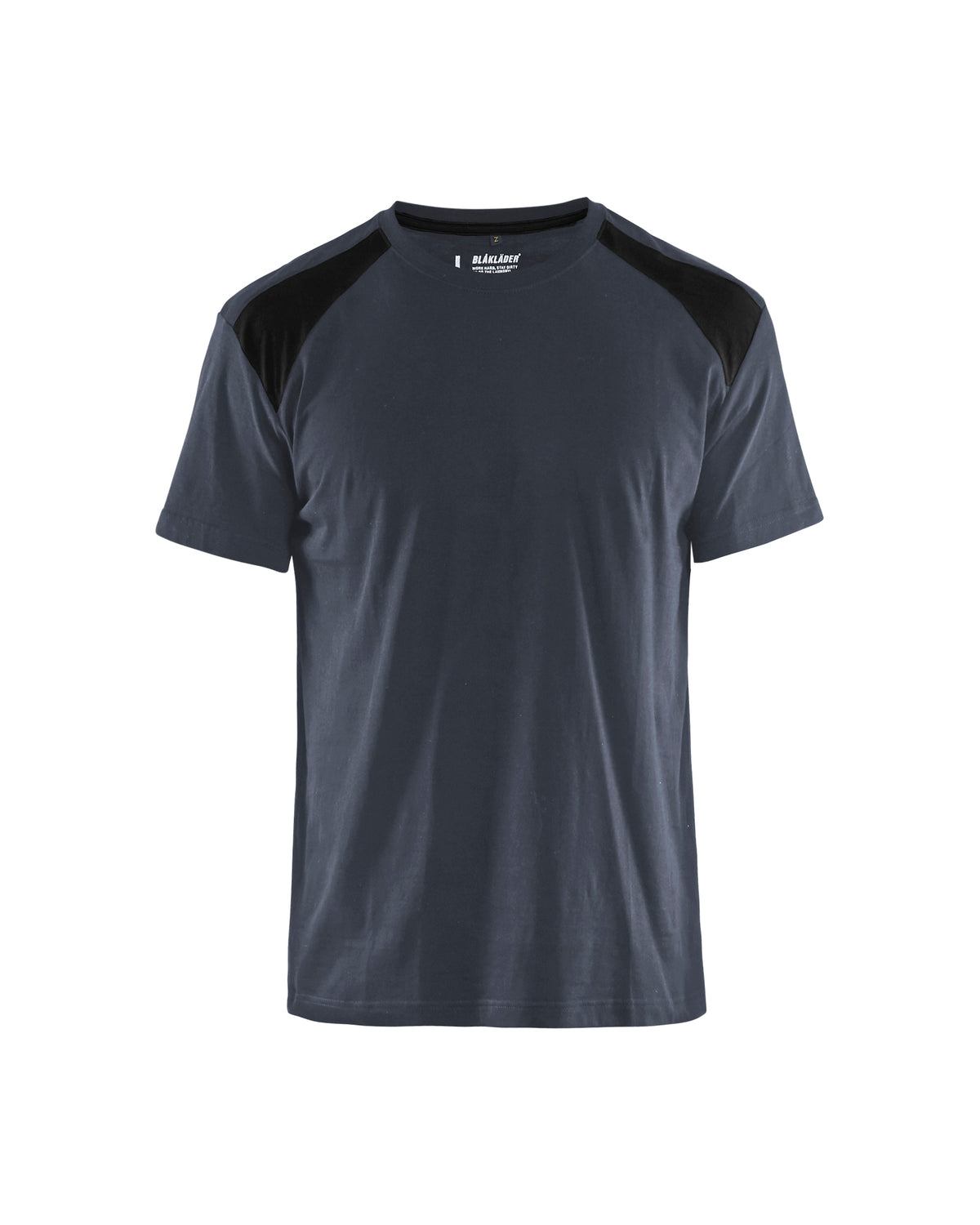 T-shirt Industrie 3379 - Donkergrijs/Zwart
