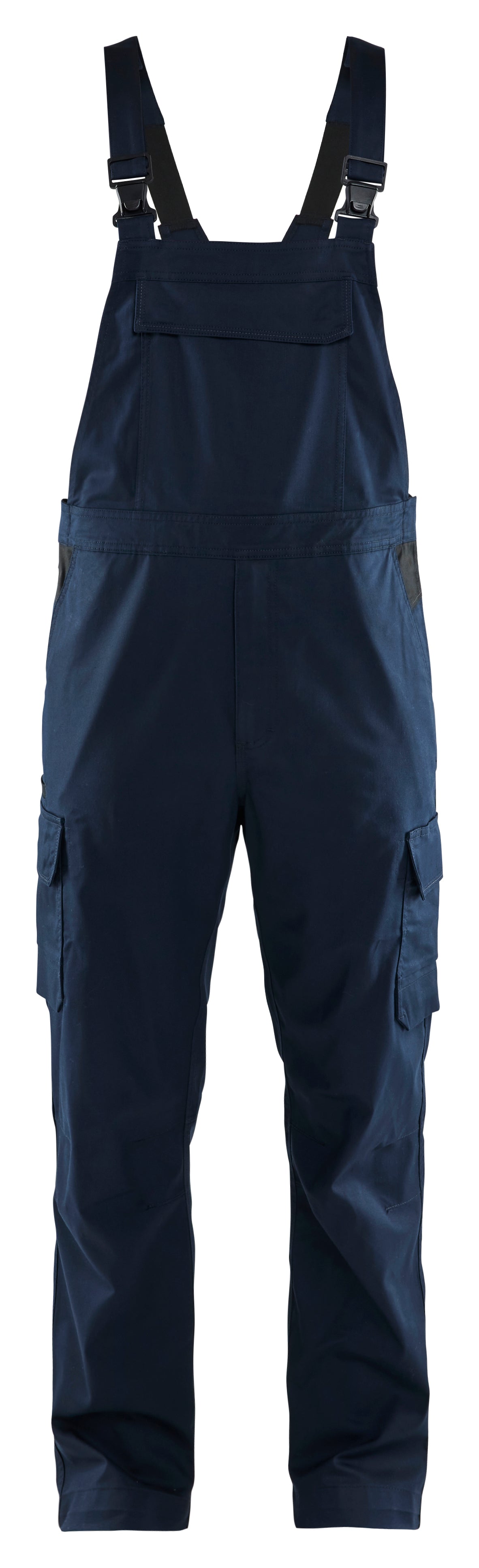 Bretelbroek Industrie Stretch 2644 - Donker marineblauw/Zwart