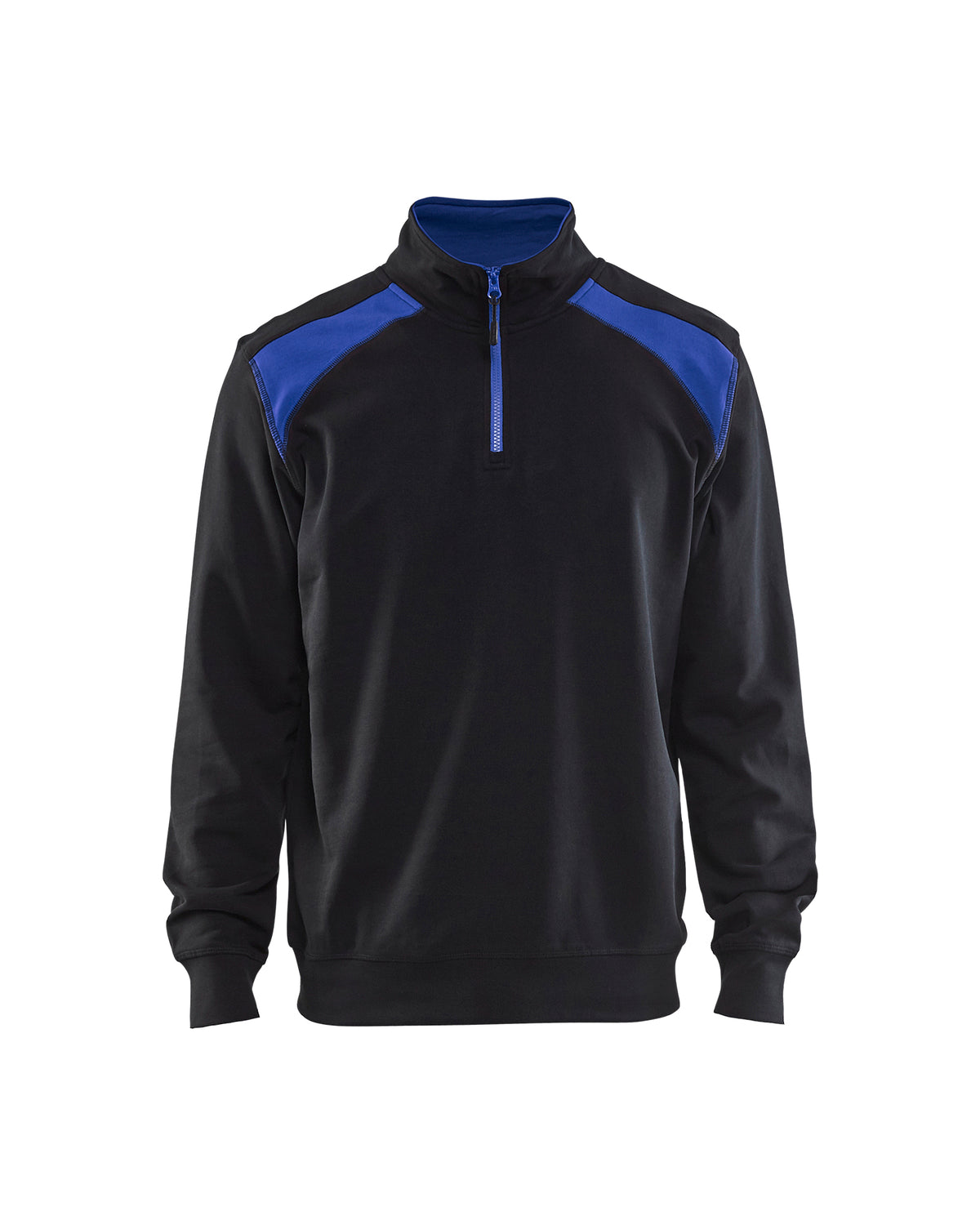 Sweatshirt 3353 - zwart/korenblauw