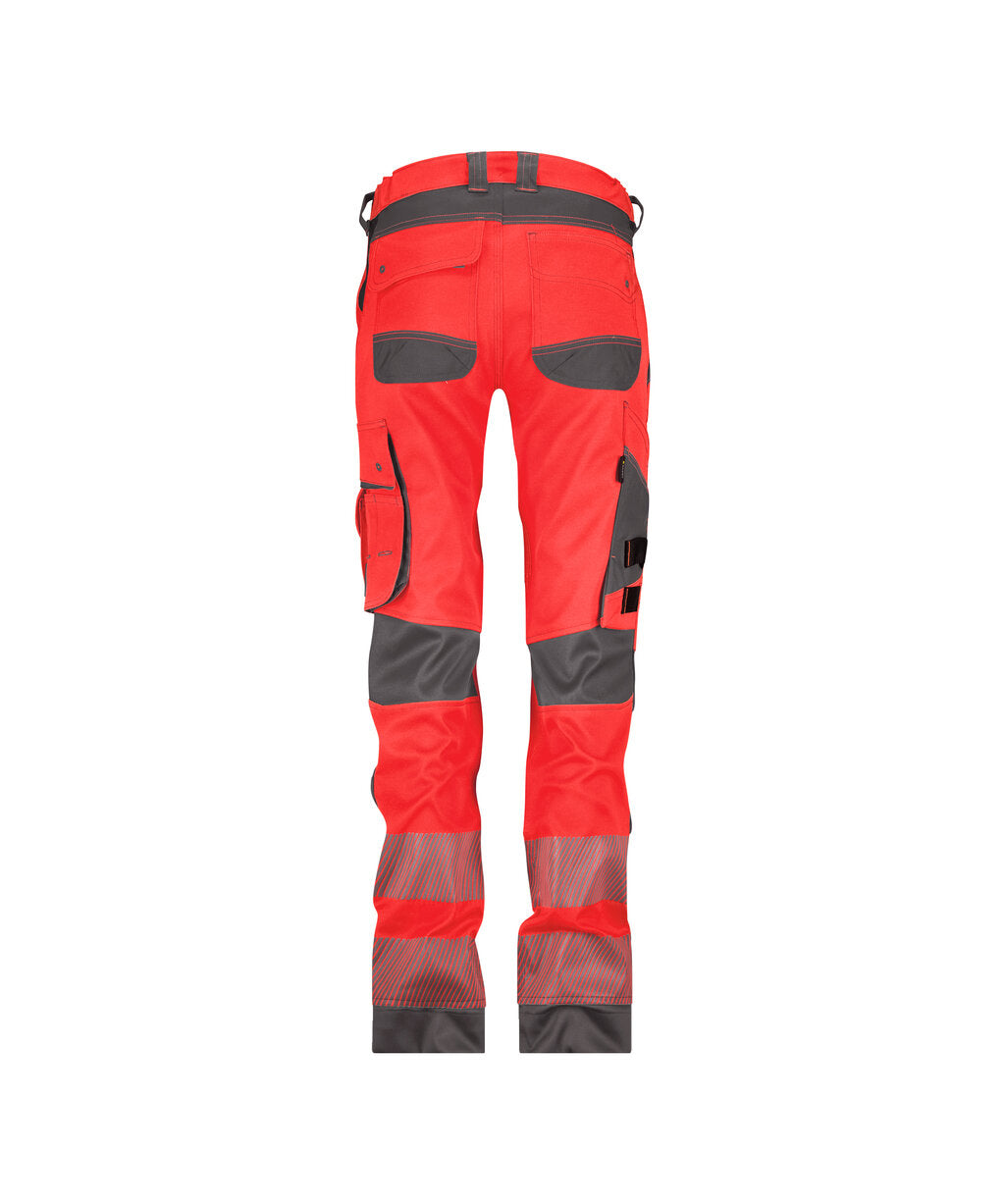 High-Visibility Broek Aruba Dames - Fluorood/Cementgrijs