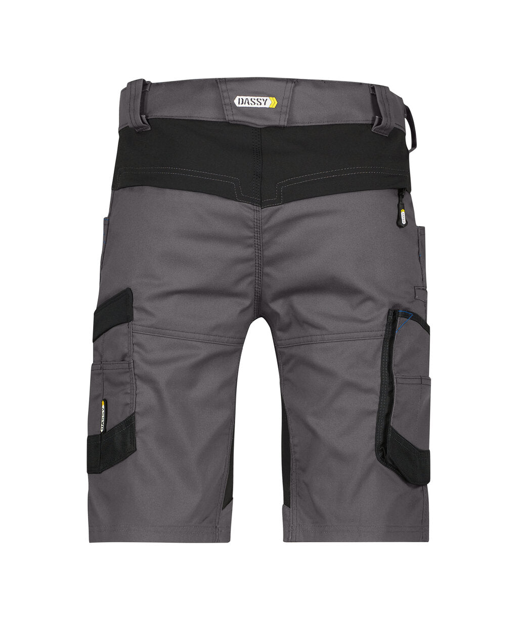 Werkshort Axis - Antracietgrijs/Zwart