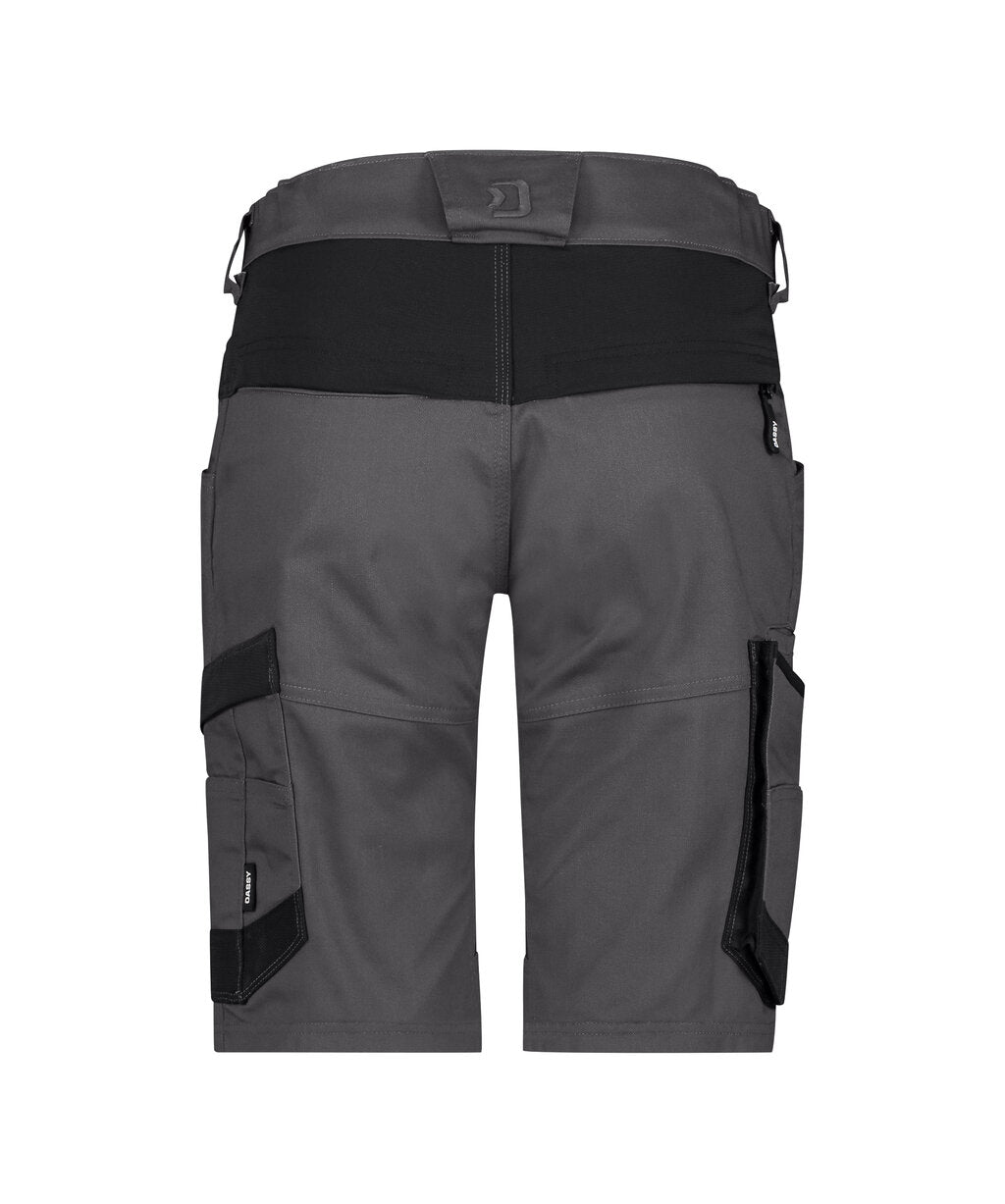 Werkshort Axis Next Dames - Antracietgrijs/Zwart