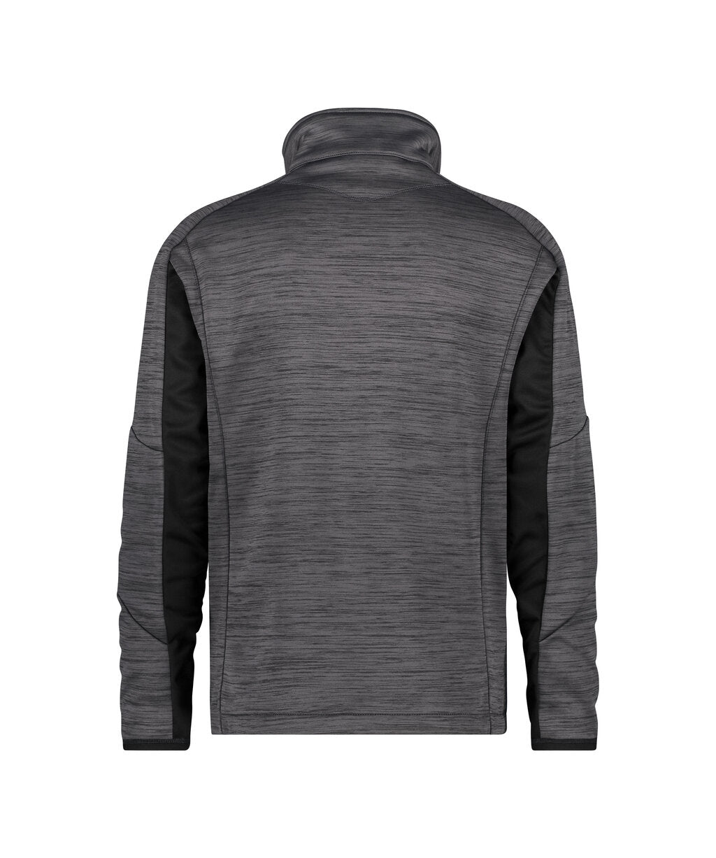 Midlayervest Convex Next - Antracietgrijs/Zwart