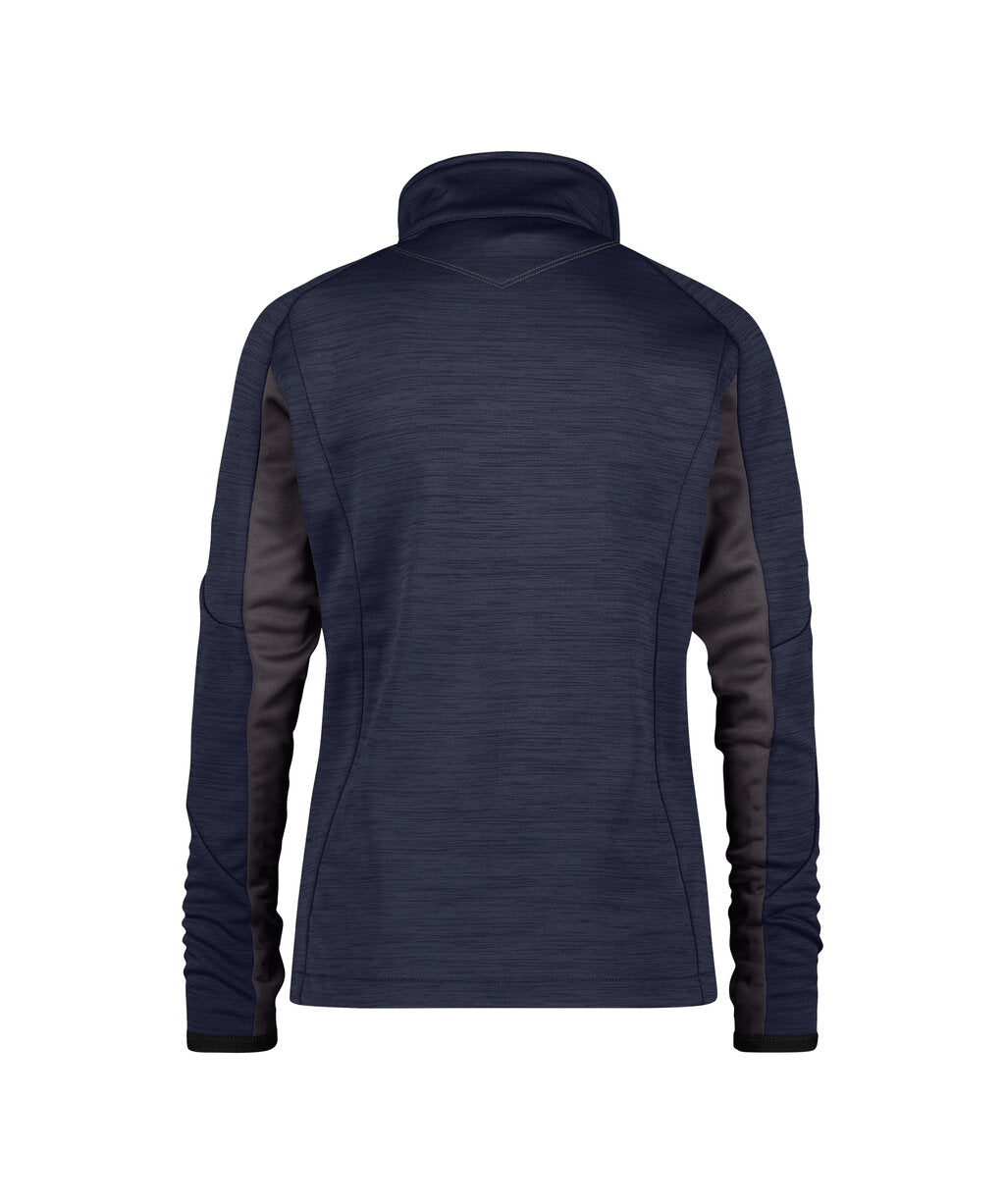 Midlayervest Convex Dames - Nachtblauw/Antracietgrijs