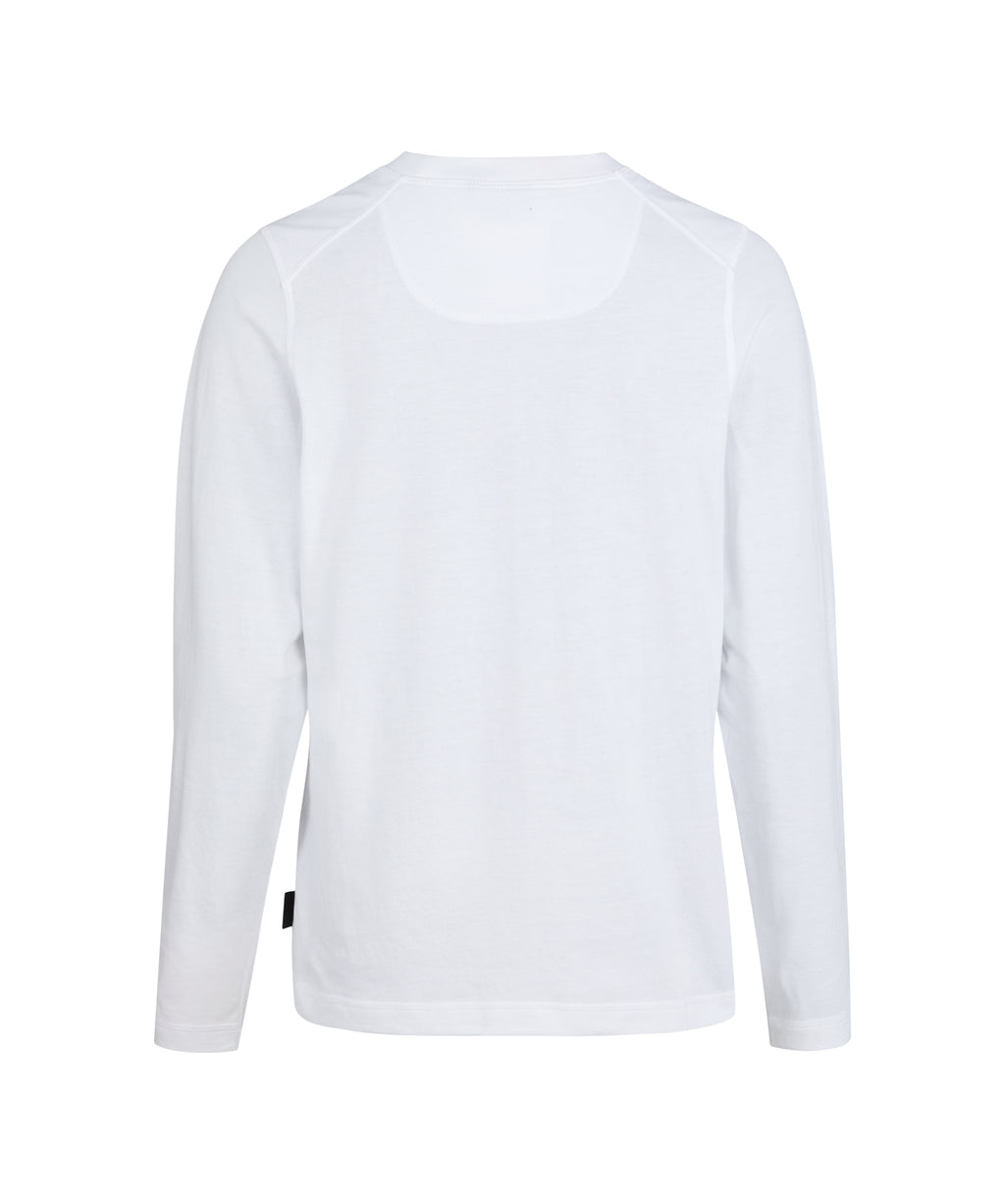 T-shirt Lange Mouwen Fund Dames - Wit