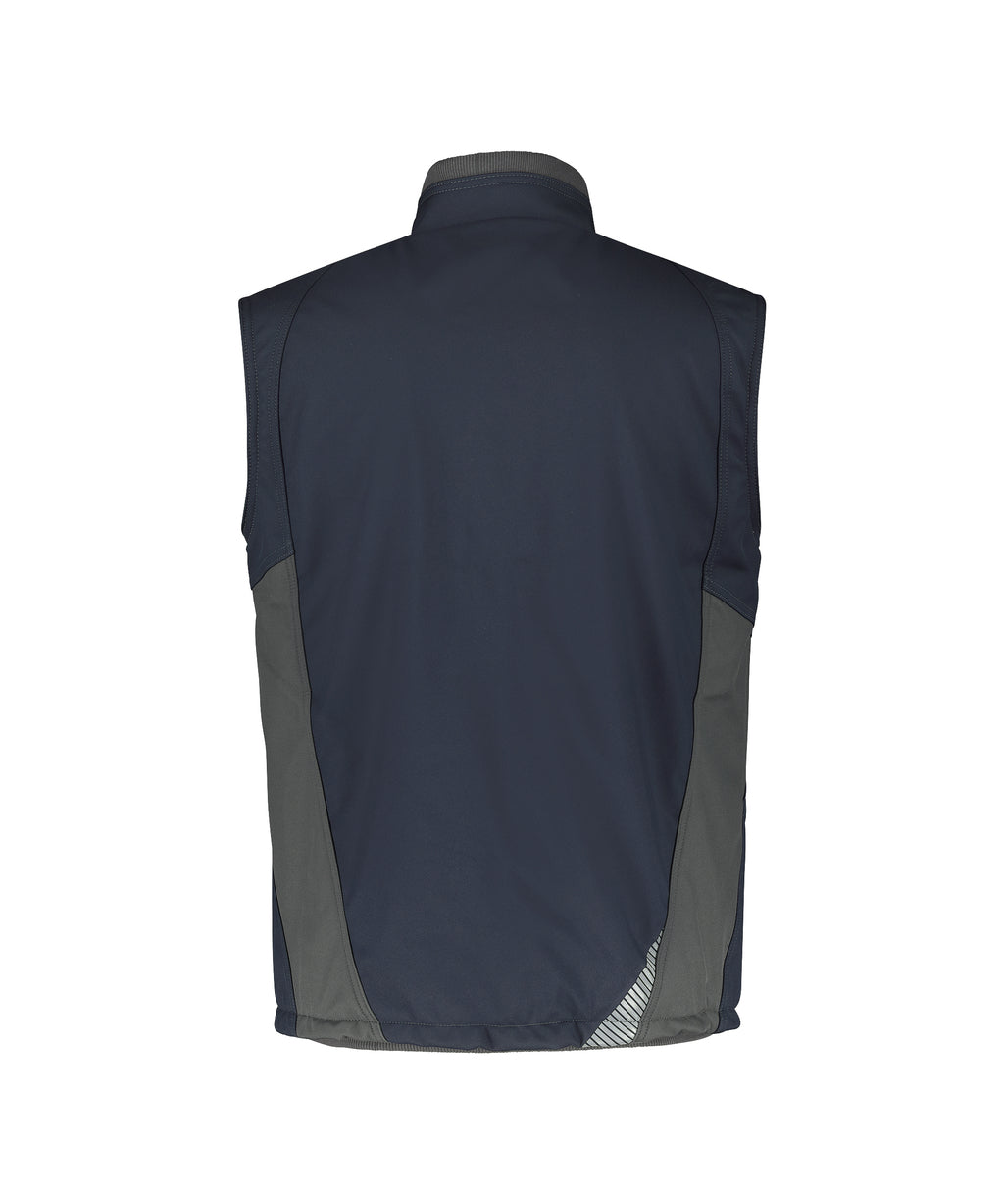 Softshell bodywarmer Fusion Next - Nachtblauw/Antracietgrijs