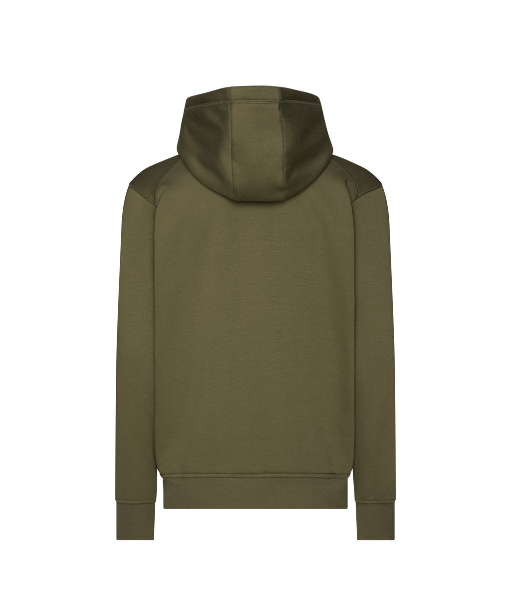 Hoodie Grid - Kakigroen