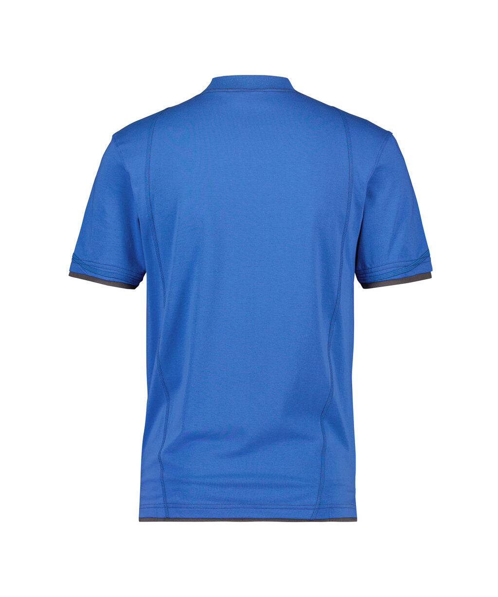T-shirt Kinetic - Azuurblauw/Antracietgrijs