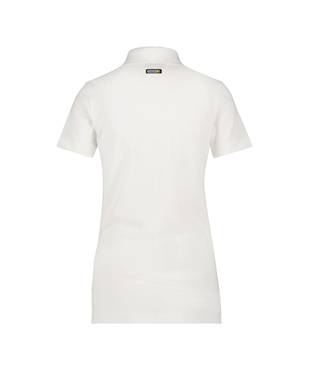 Poloshirt Leon Dames - Wit