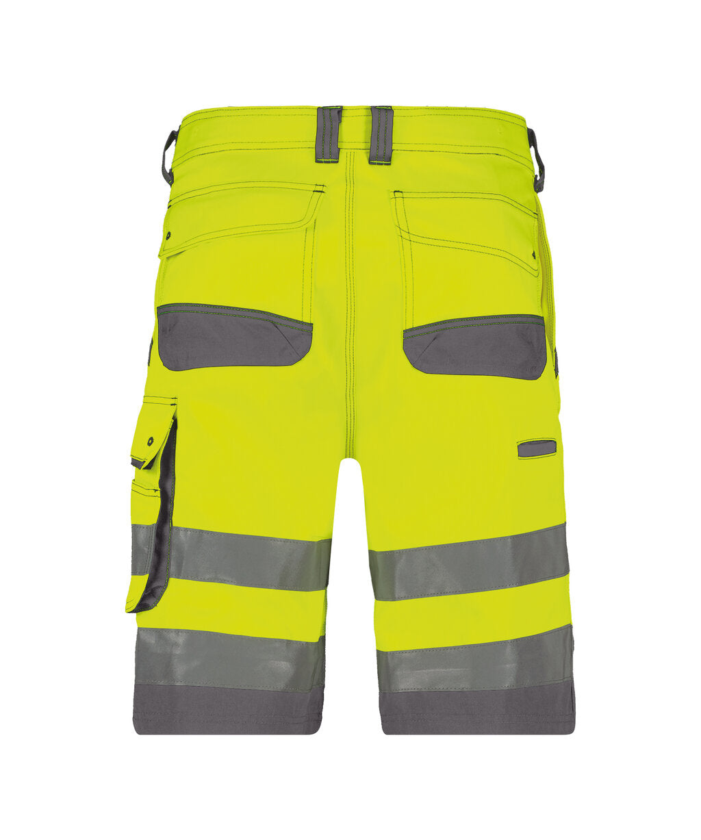 High-Visibility Short Lucca - Fluogeel/Cementgrijs
