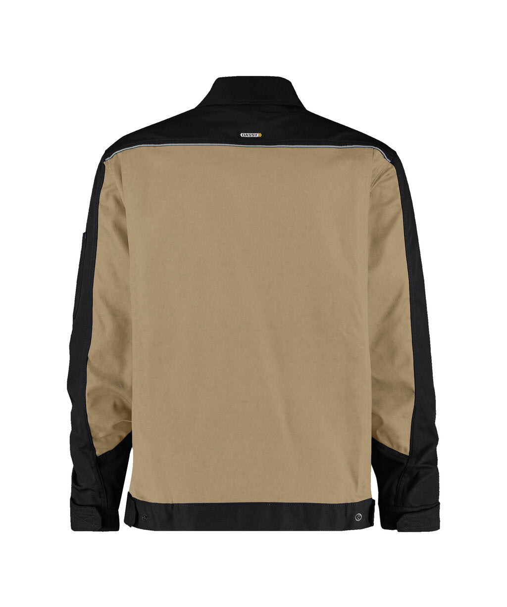 Werkvest Lugano - Beige/Zwart
