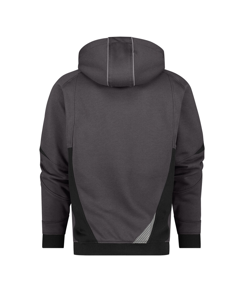 Hoodie Lunax - Antracietgrijs/Zwart