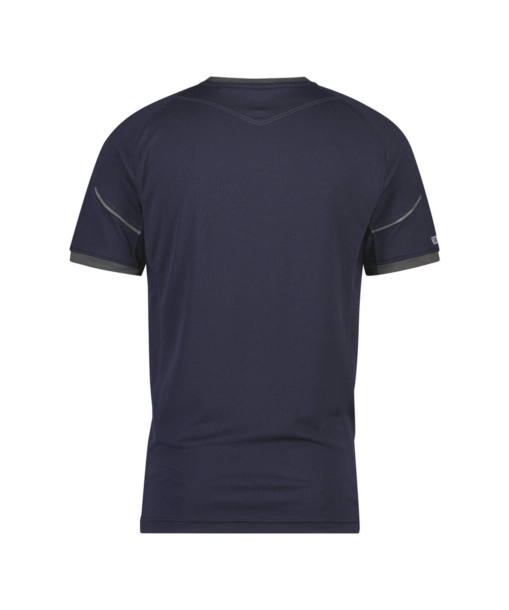 T-Shirt Nexus - Nachtblauw/Antracietgrijs
