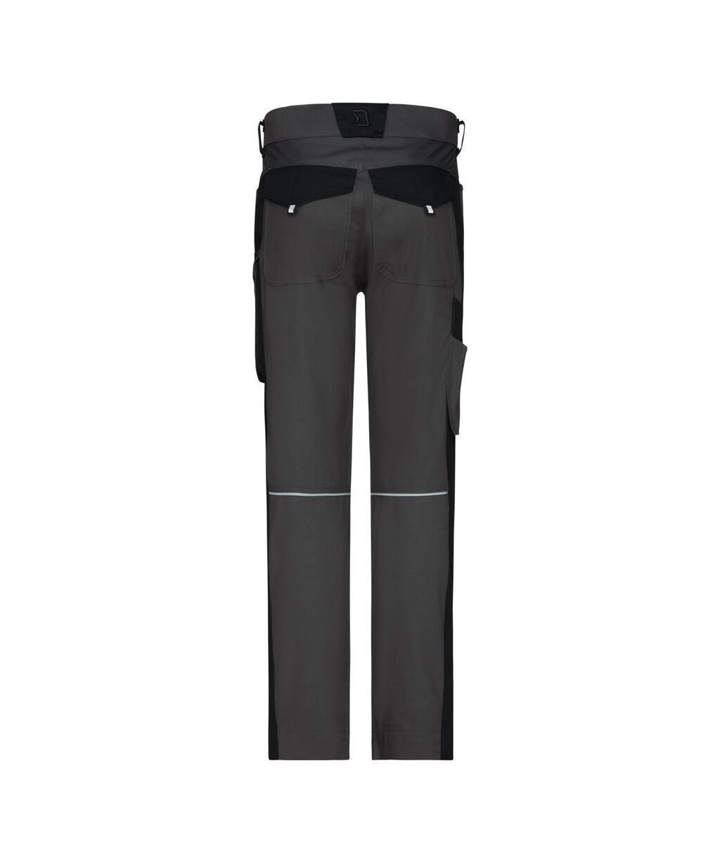 Werkbroek Ponti Flex Dames - Antracietgrijs/Zwart