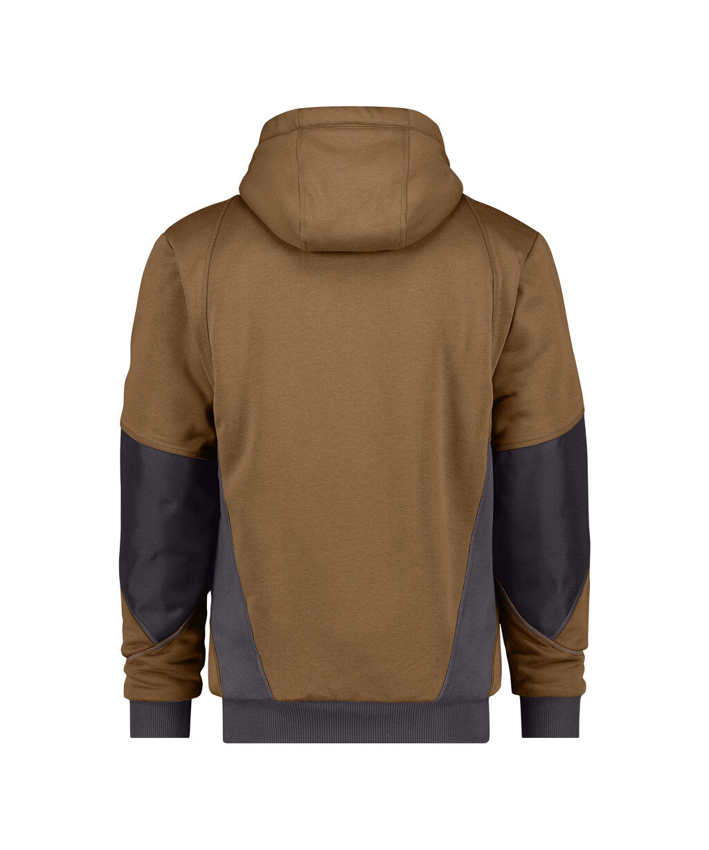 Sweatshirtjas Pulse - Leembruin/Antracietgrijs