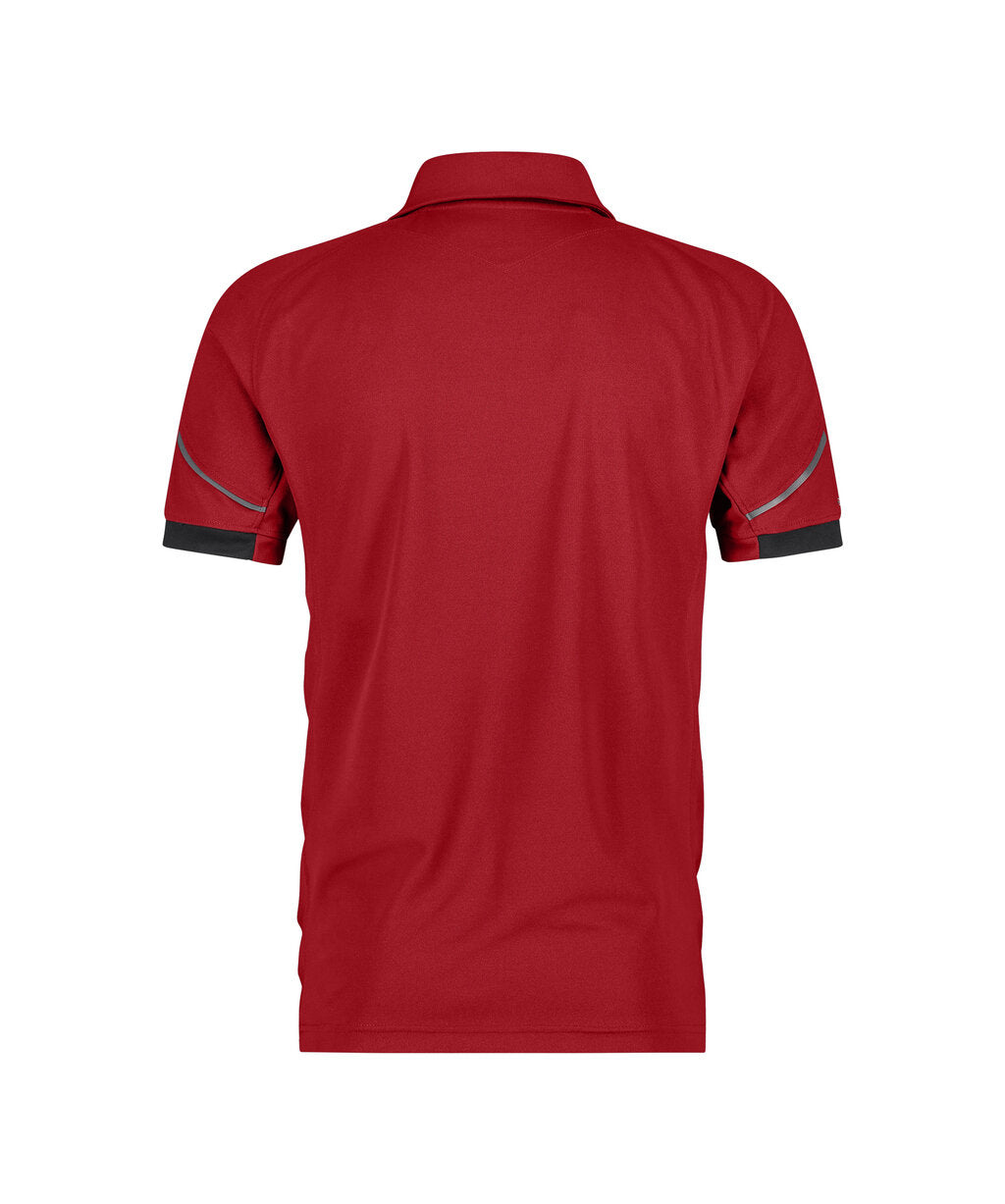 Poloshirt Traxion Next - Rood/Zwart