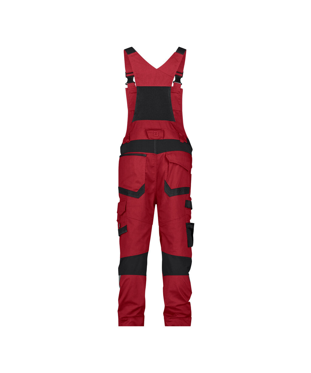 Bretelbroek Tronix Next - Rood/Zwart