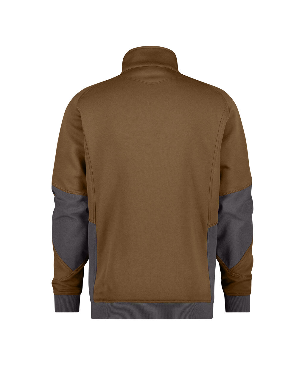 Sweater Velox - Leembruin/Antracietgrijs