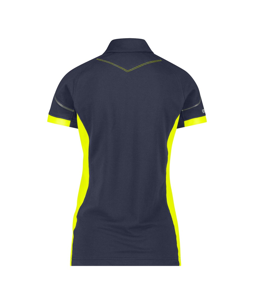 Polo Veracruz Dames - Nachtblauw/Fluogeel