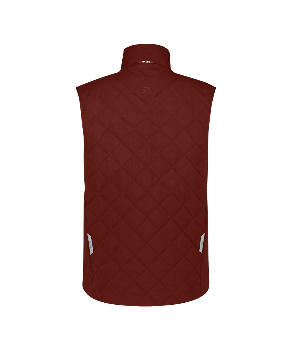 Bodywarmer Yala - Baksteenrood
