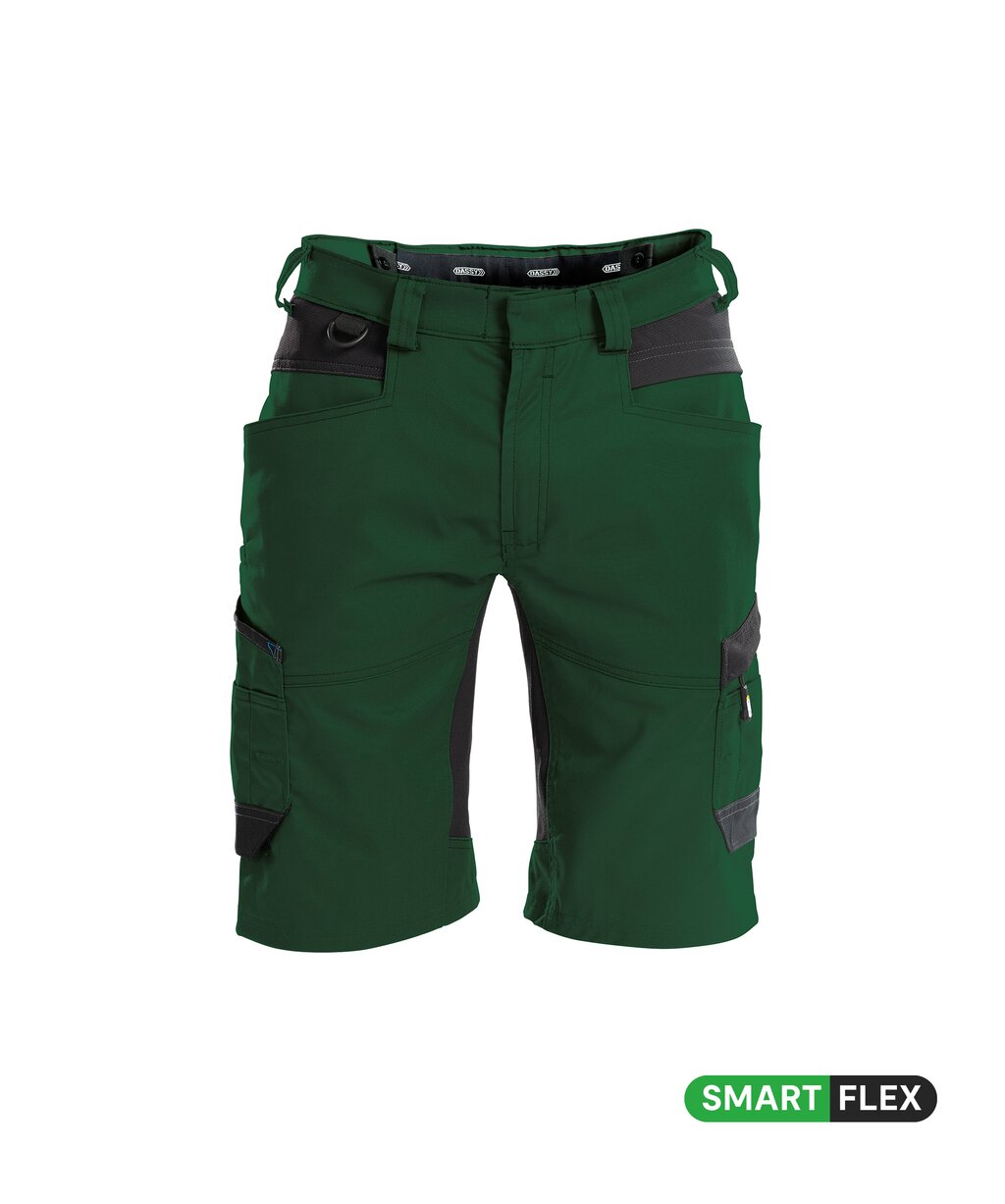 Werkshort Axis - Flessengroen/Zwart