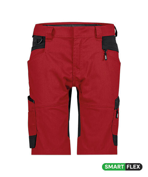 Werkshort Axis Next Dames - Rood/Zwart