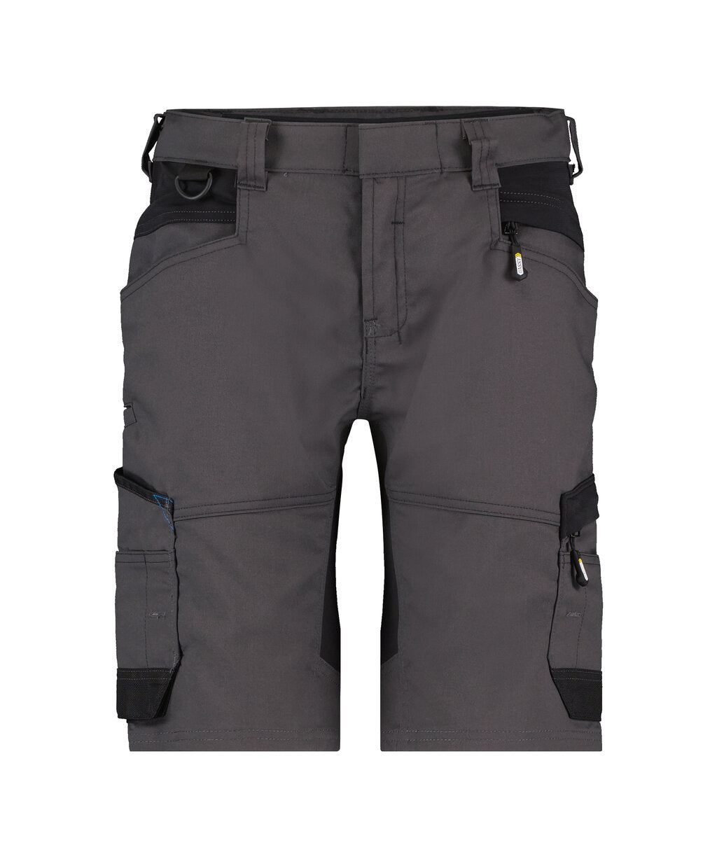Werkshort Axis Dames - Antracietgrijs/Zwart