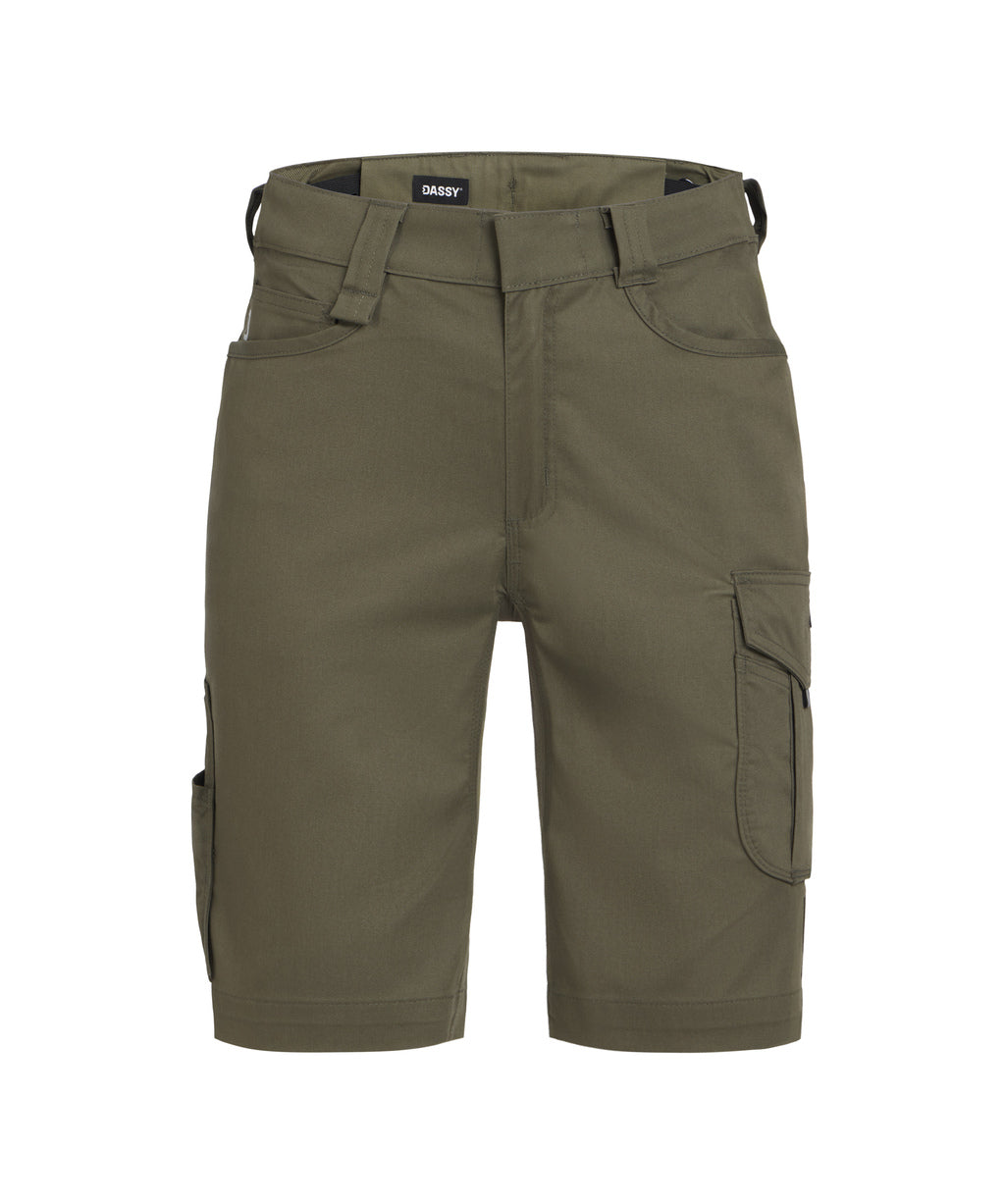 Werkshort Botta Flex Dames - Kakigroen