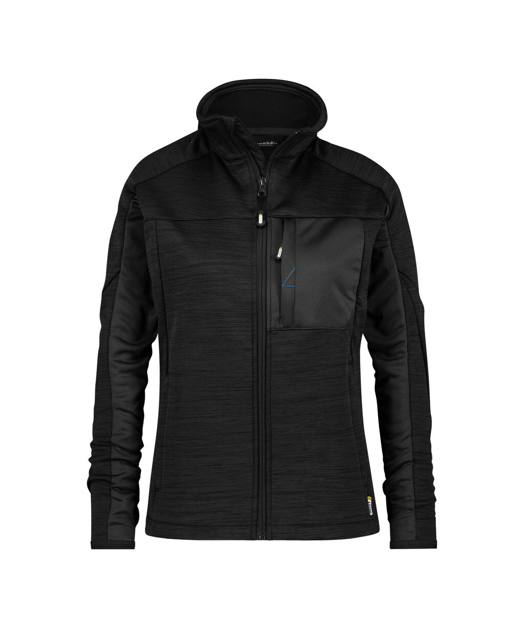 Midlayervest Convex Dames - Zwart
