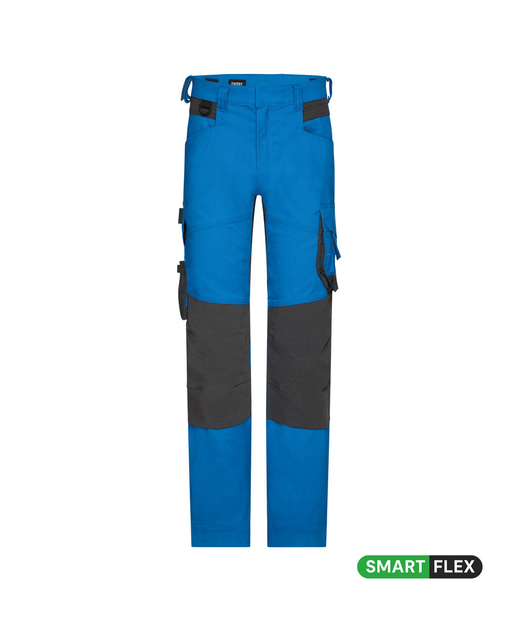 Werkbroek Dynax Next - Azuurblauw/Antracietgrijs