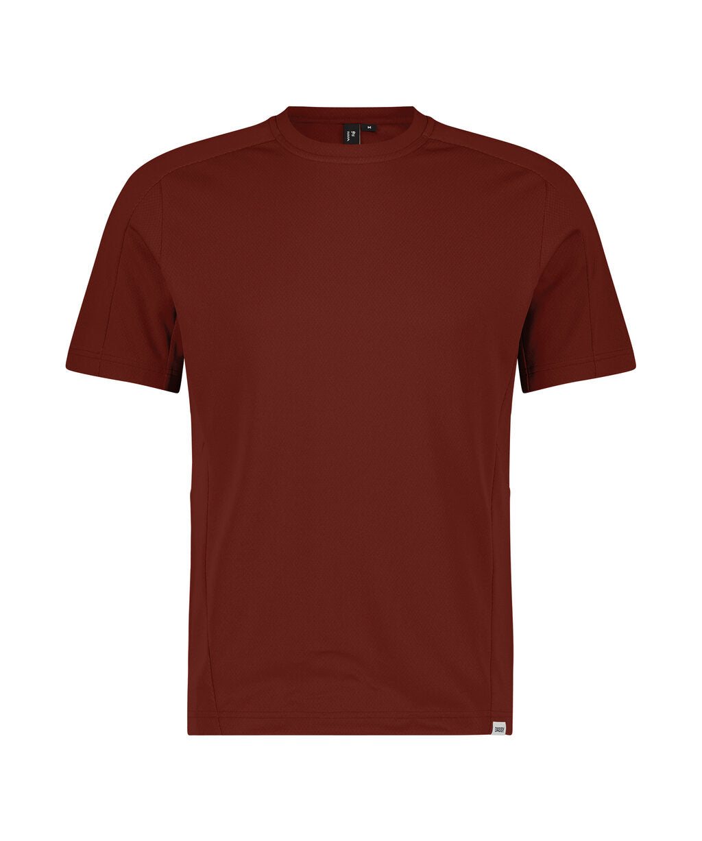 T-shirt Fuji - Baksteenrood