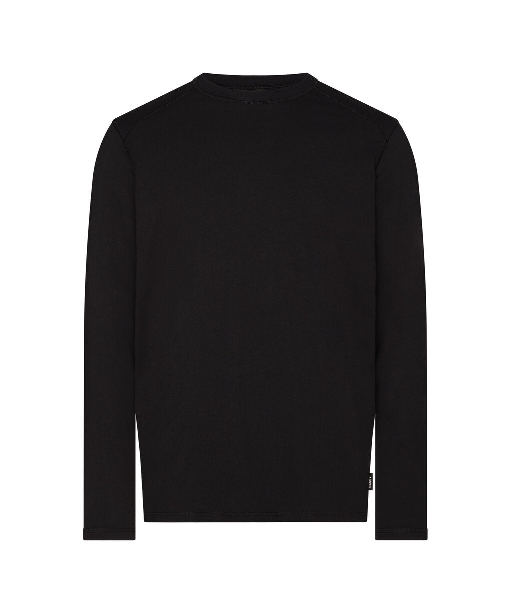 T-shirt met lange mouwen Fund - Zwart