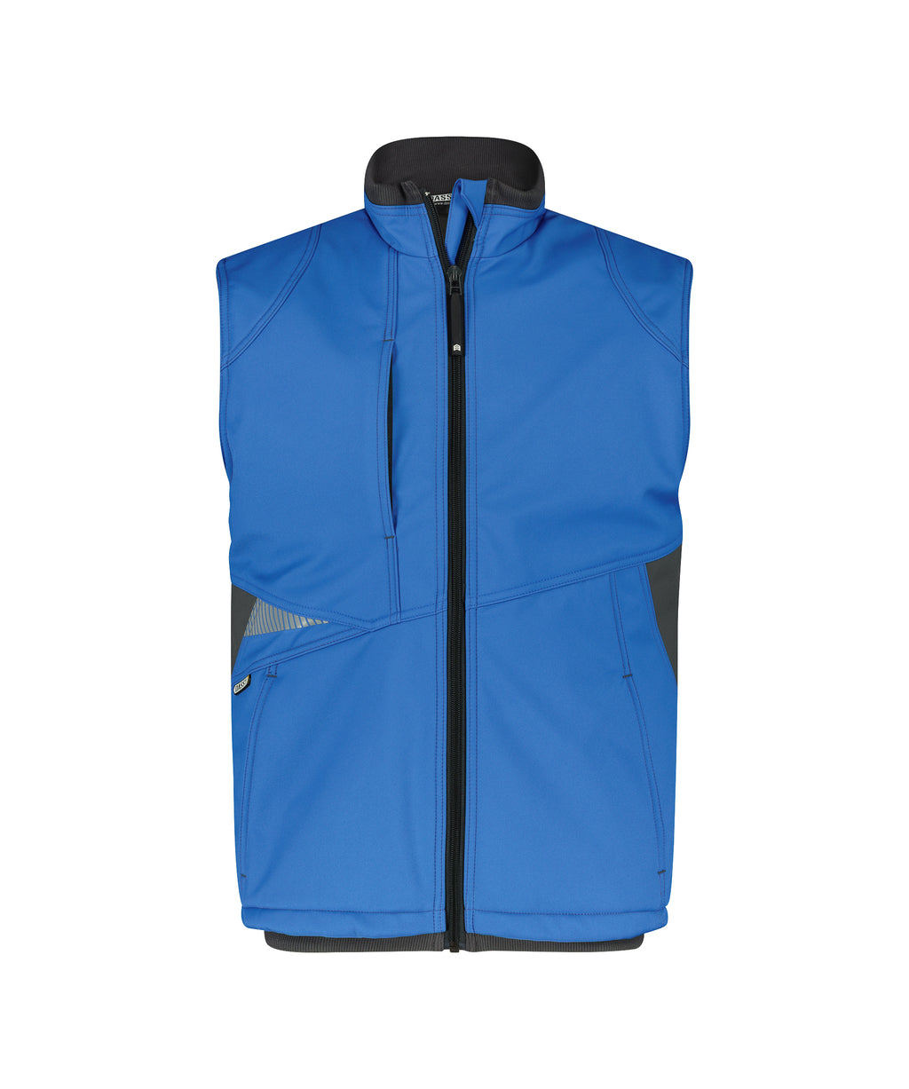 Softshell bodywarmer Fusion Next - Azuurblauw/Antracietgrijs
