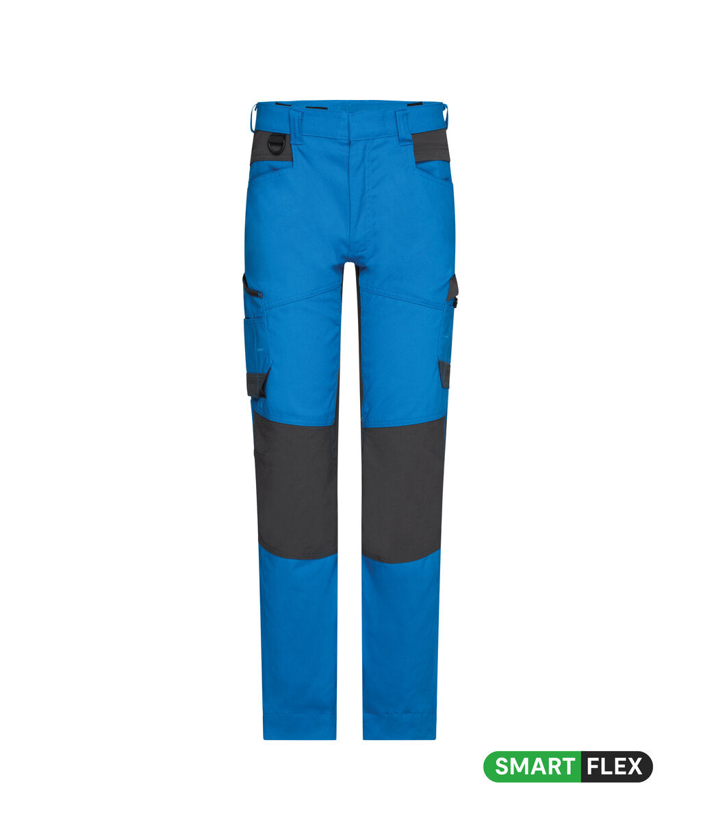 Werkbroek Helix Next - Azuurblauw/Antracietgrijs