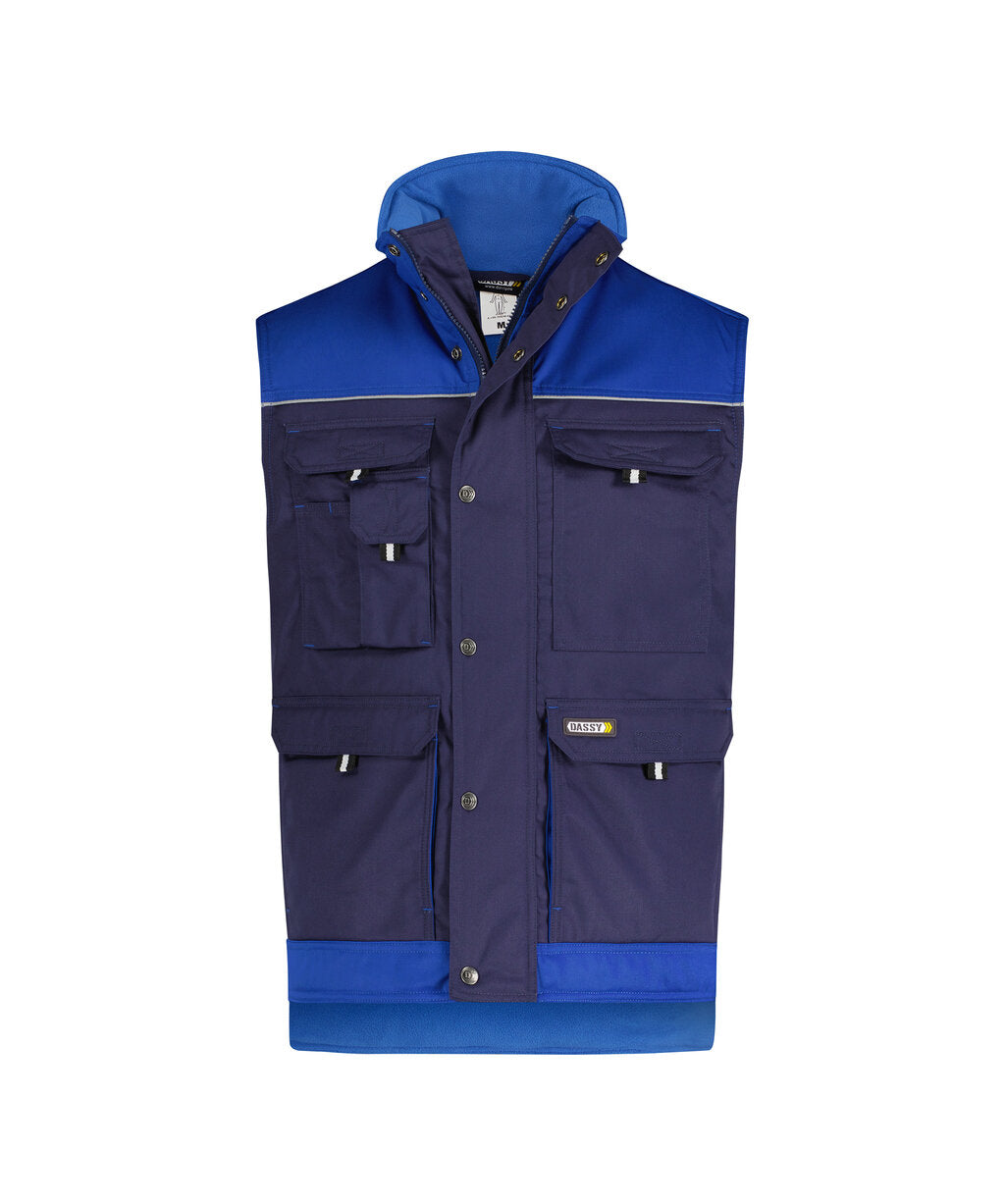 Bodywarmer Hulst - Marineblauw/Korenblauw