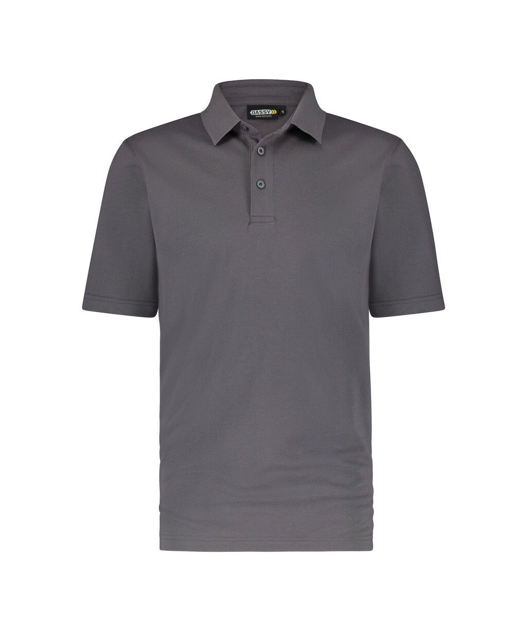 Poloshirt Leon - Cementgrijs