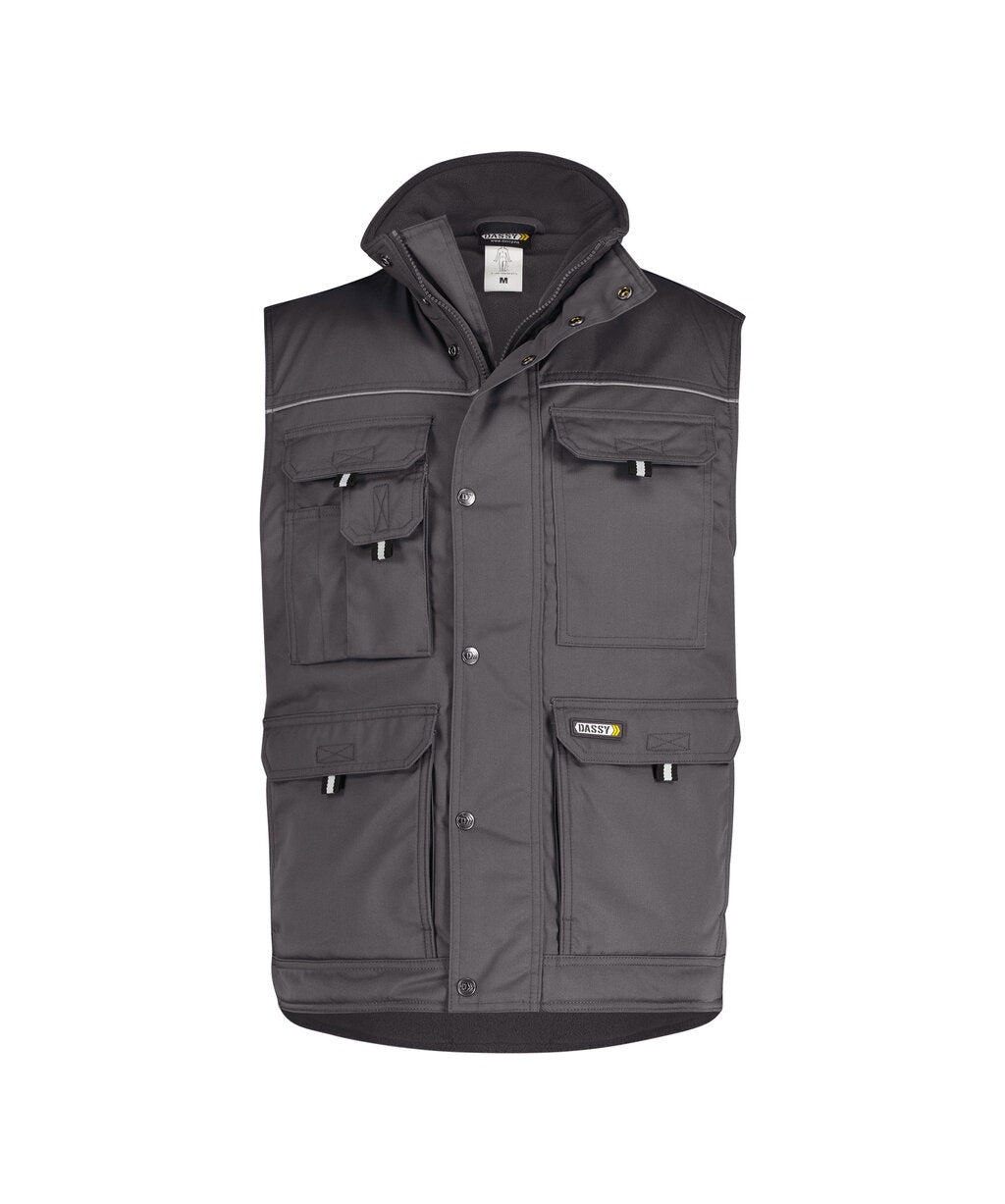 Bodywarmer Mons - Cementgrijs