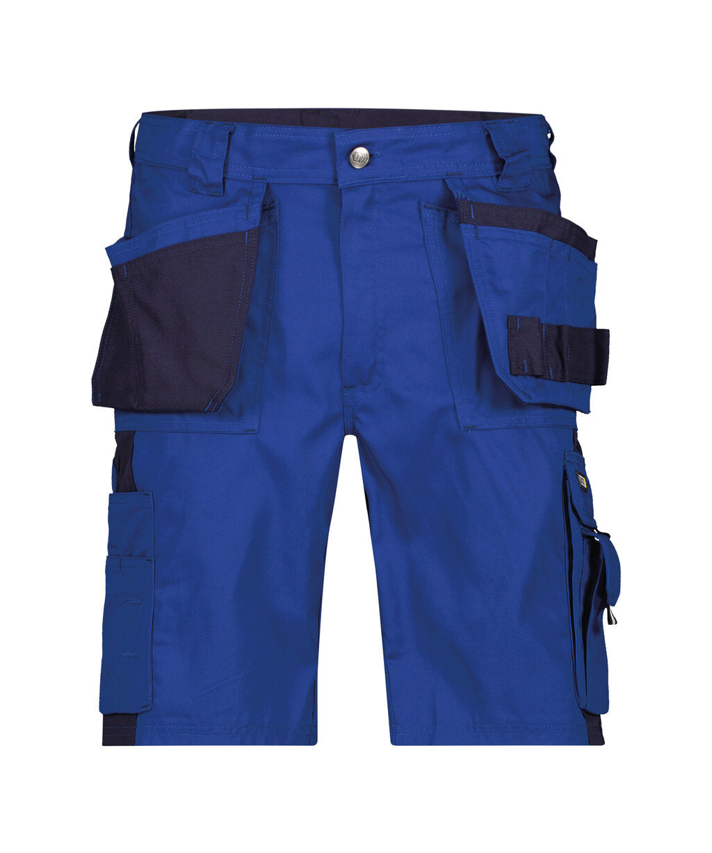 Werkshort Monza - Korenblauw/Marineblauw