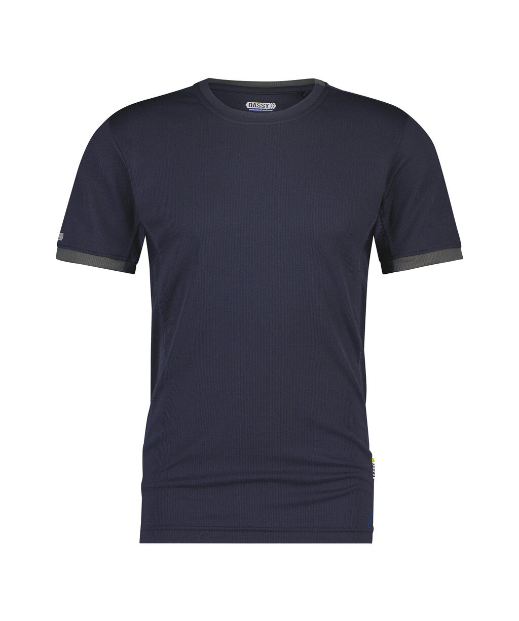 T-Shirt Nexus - Nachtblauw/Antracietgrijs