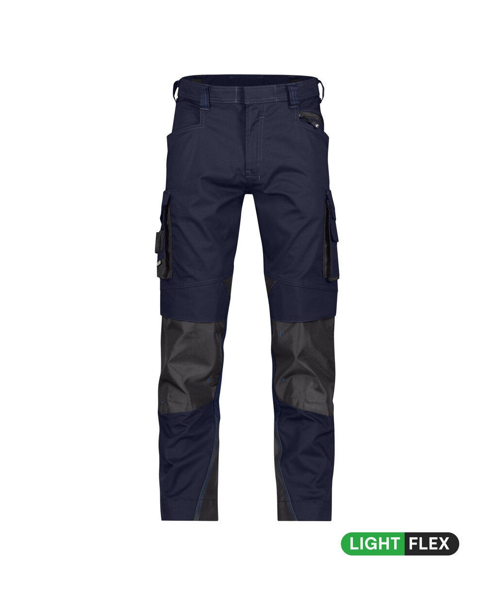 Werkbroek met kniezakken Nova - Nachtblauw/Antracietgrijs