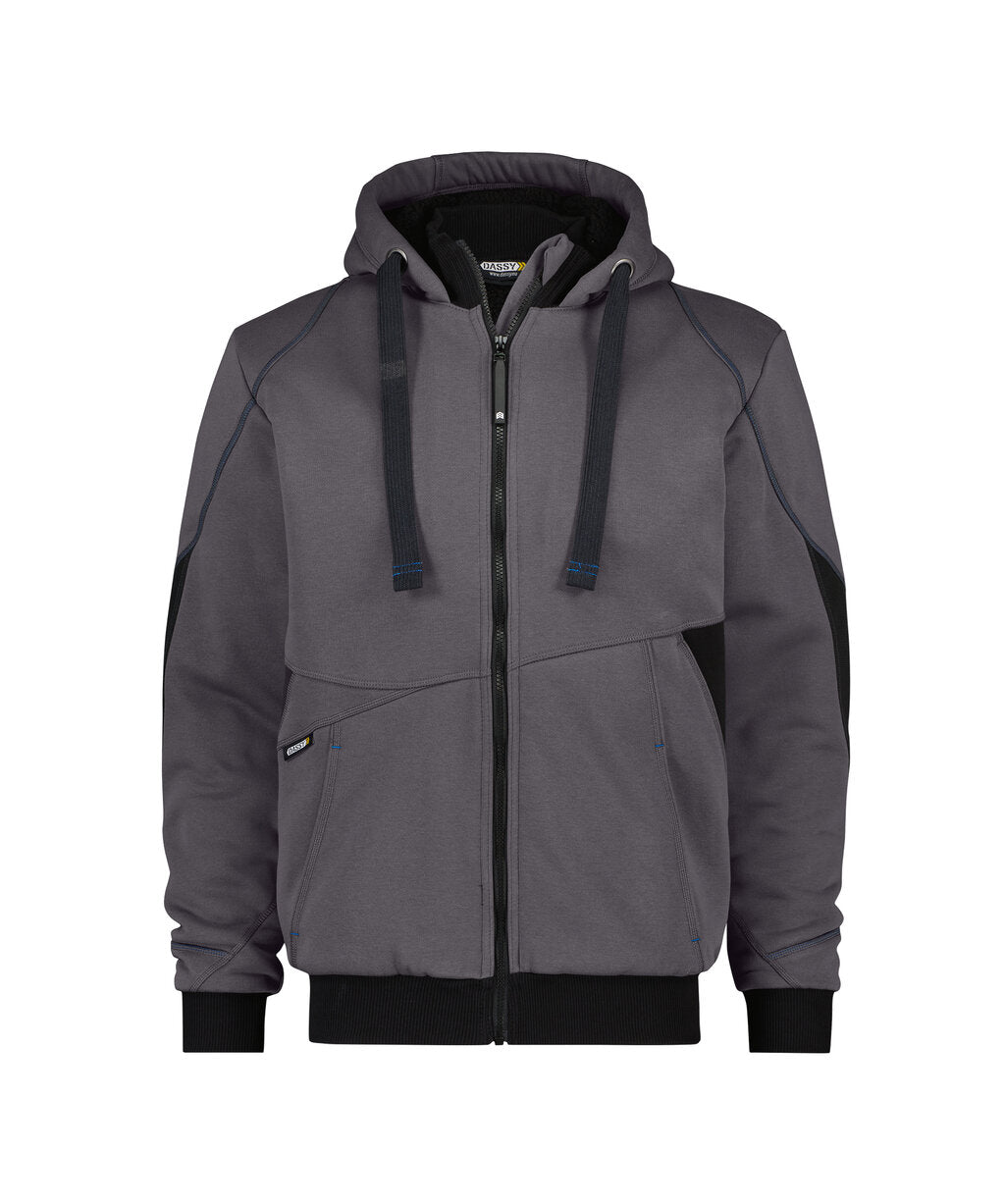 Sweatshirtjas Pulse - Antracietgrijs/Zwart