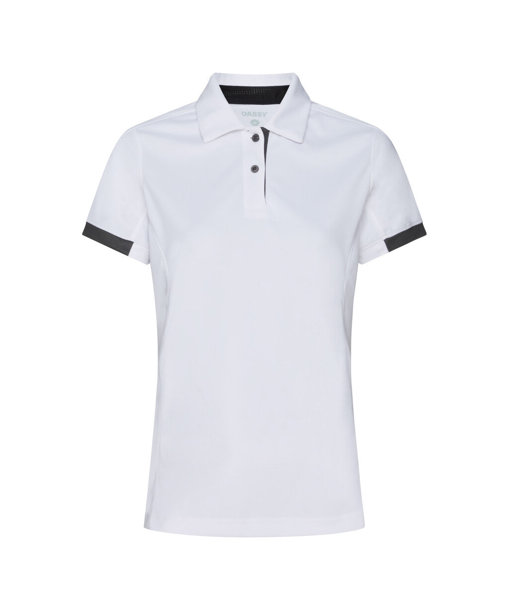 Polo Traxion Next Dames - Wit/Antracietgrijs