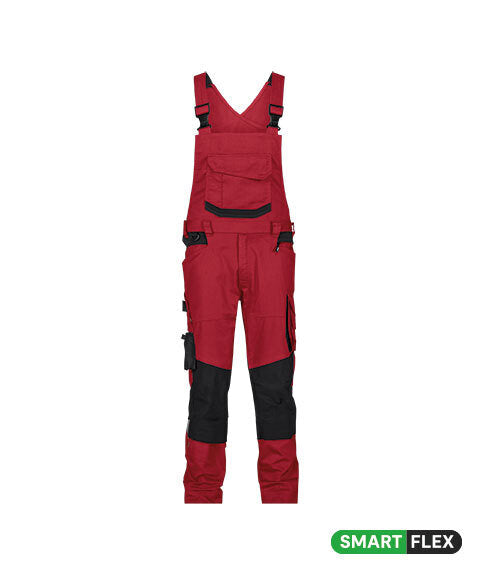 Bretelbroek Tronix Next - Rood/Zwart