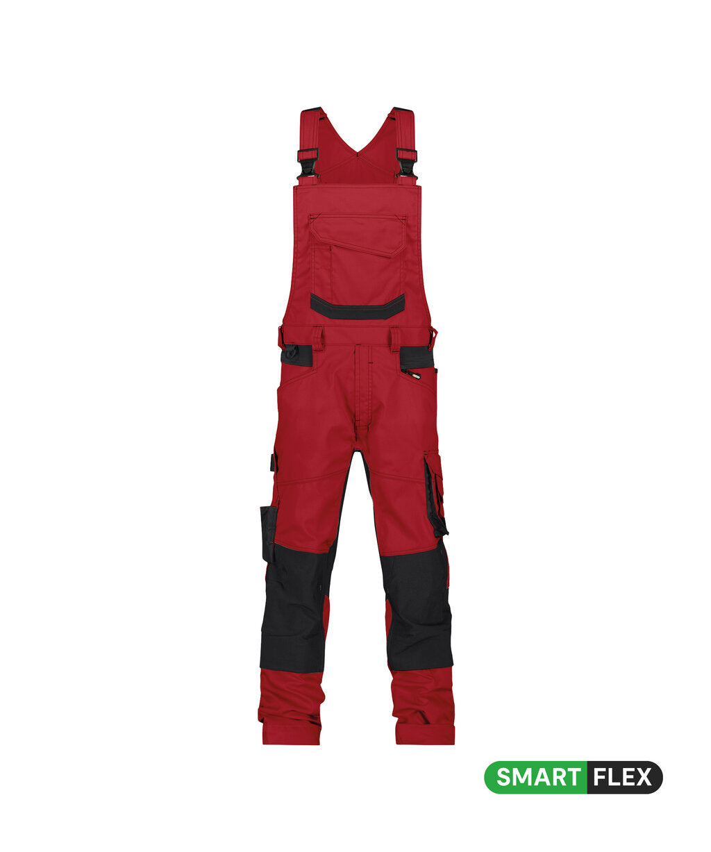 Bretelbroek Tronix - Rood/Zwart