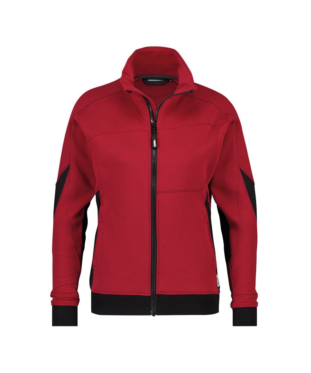 Sweater Velox Dames - Rood/Zwart