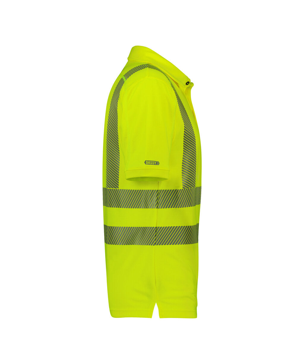 High-Visibility Poloshirt Brandon - Fluogeel