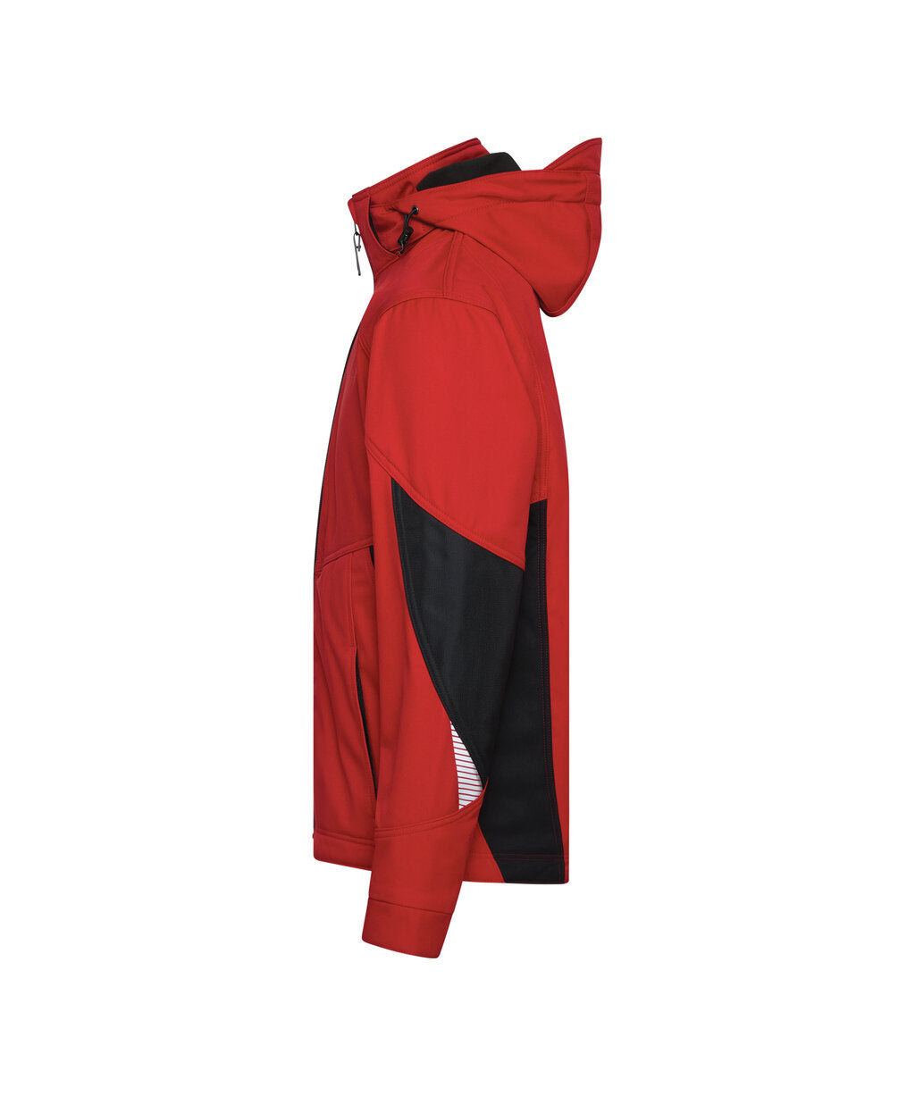 Softshelljas Gravity Next - Rood/Zwart